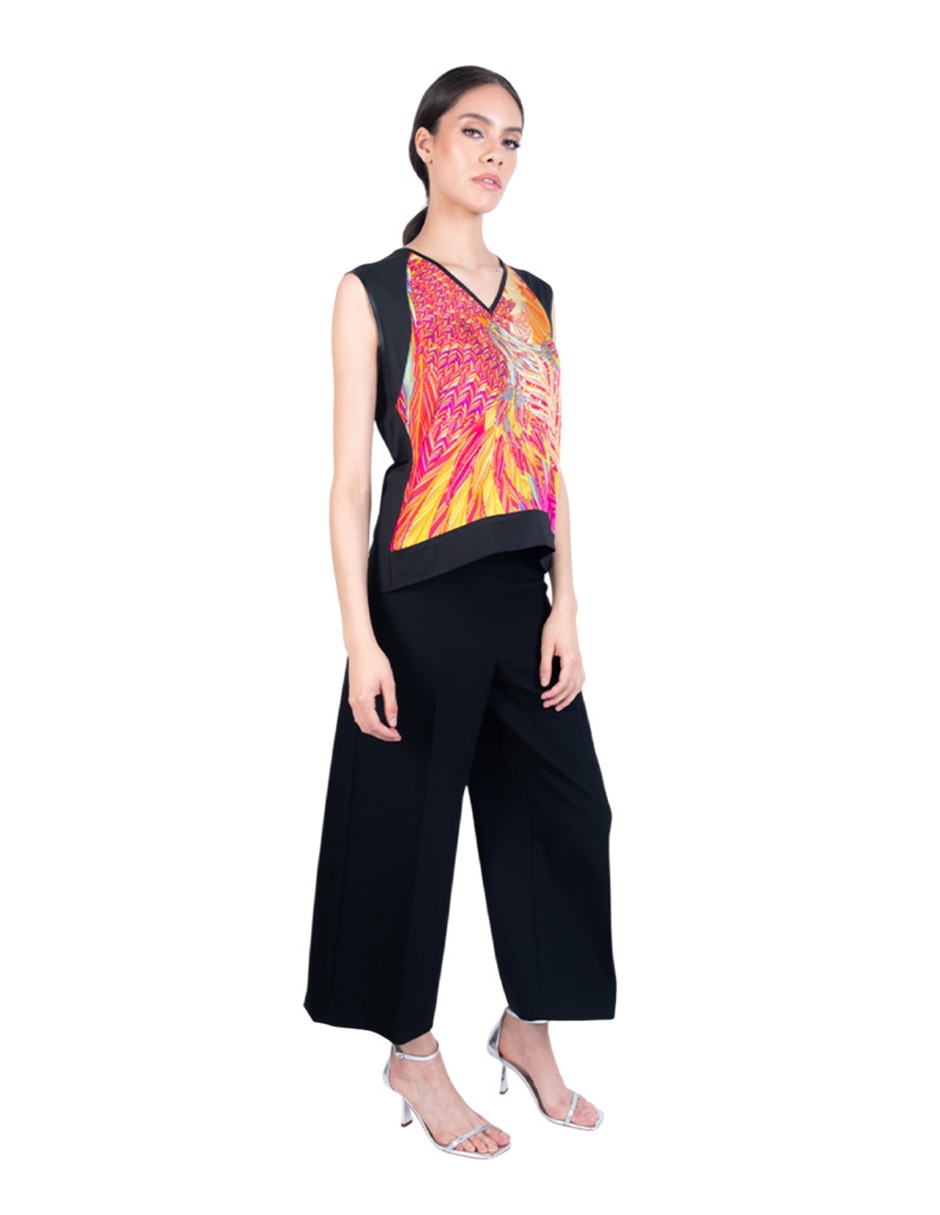 Blusa pineda covalin sin manga para mujer Blusa pineda covalin sin manga para mujer