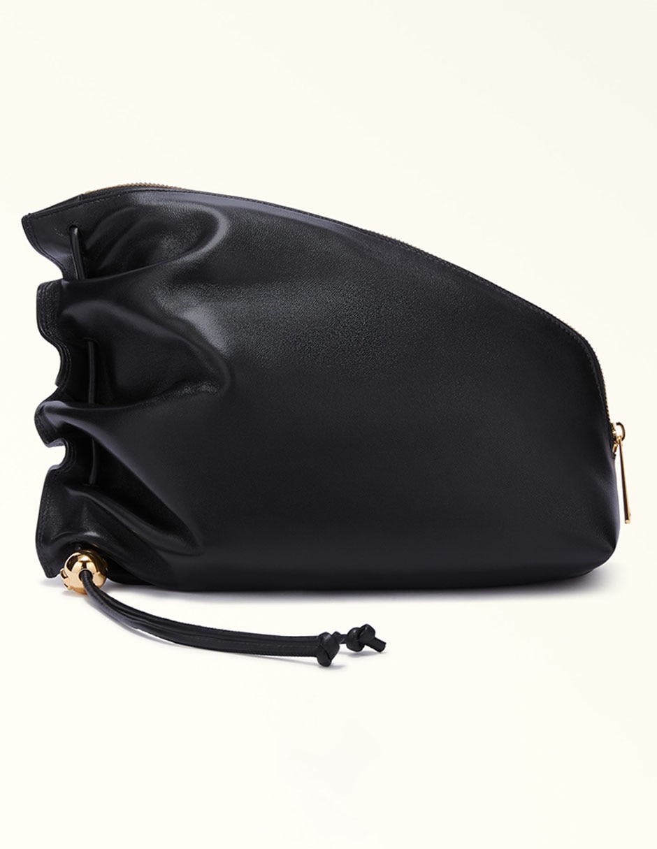 Bolsa bucket de piel para mujer