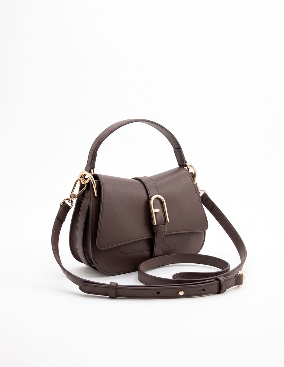 Bolsa crossbody de piel para mujer