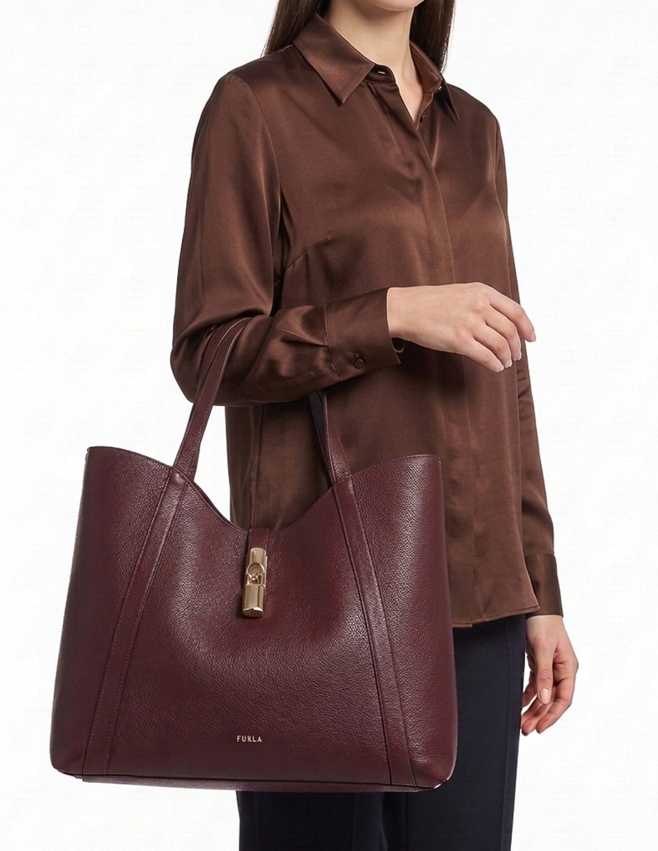 Bolsa tote de piel para mujer 5