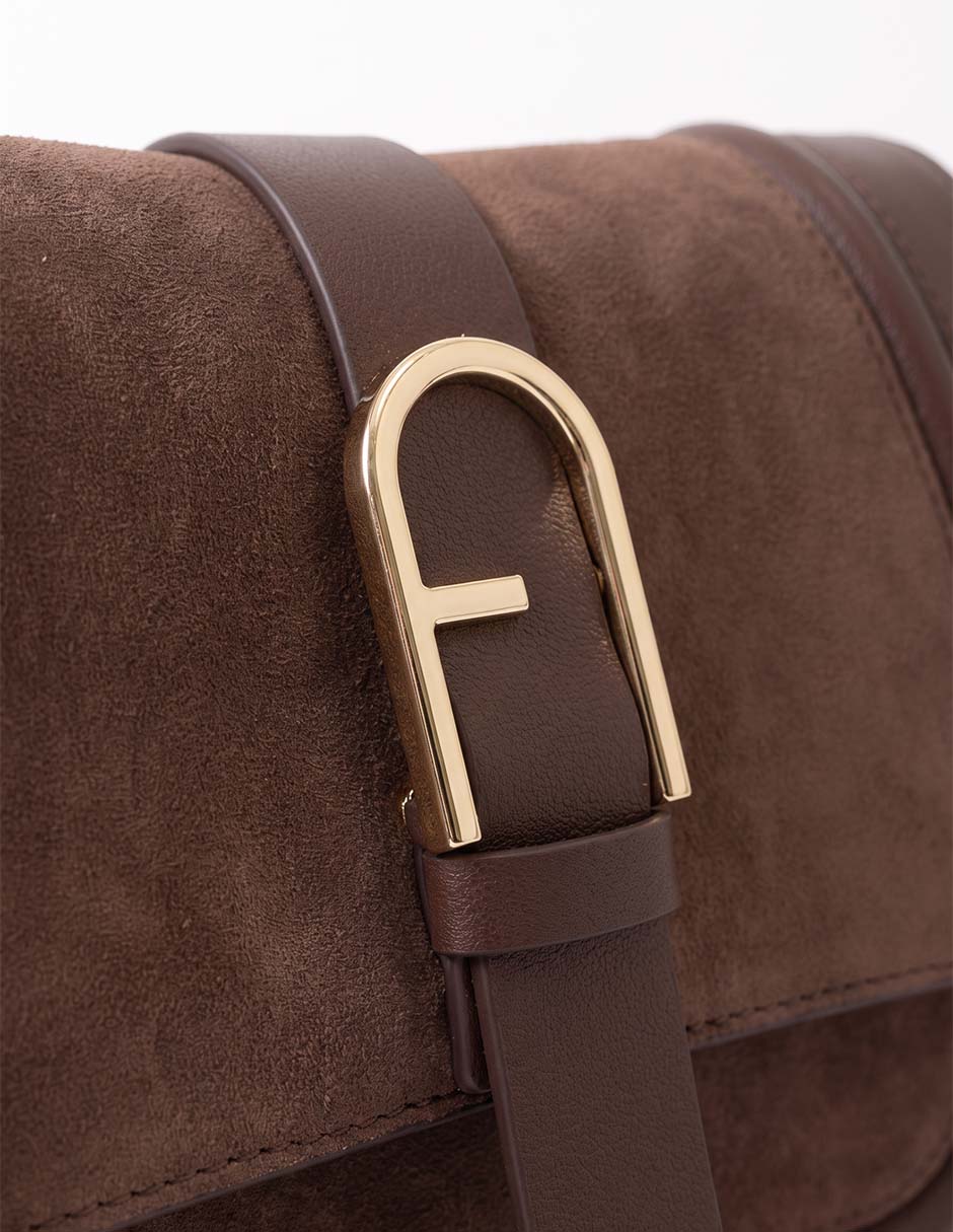 Bolsa satchel de cuero para mujer 3