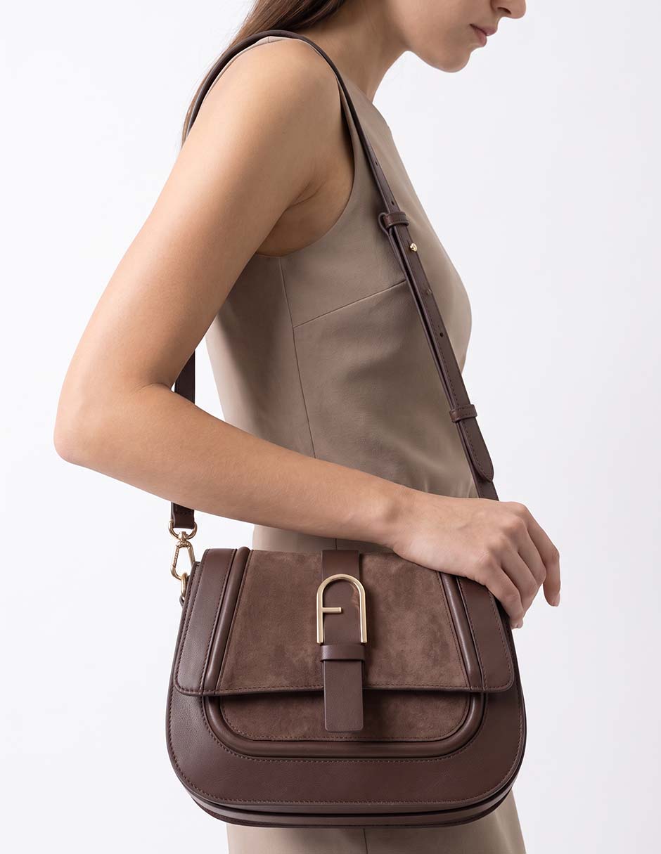 Bolsa satchel de cuero para mujer 2