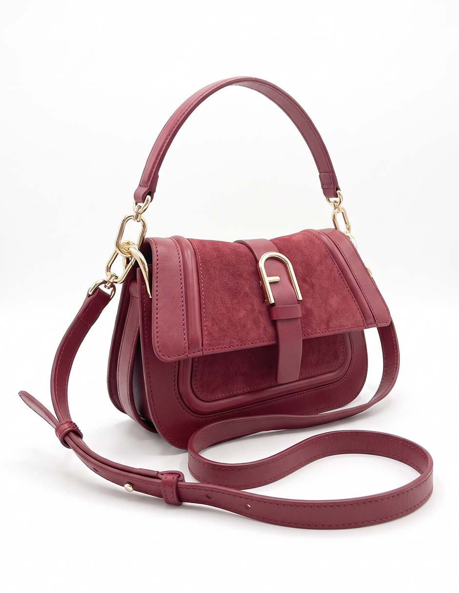 Bolsa satchel de cuero para mujer 1