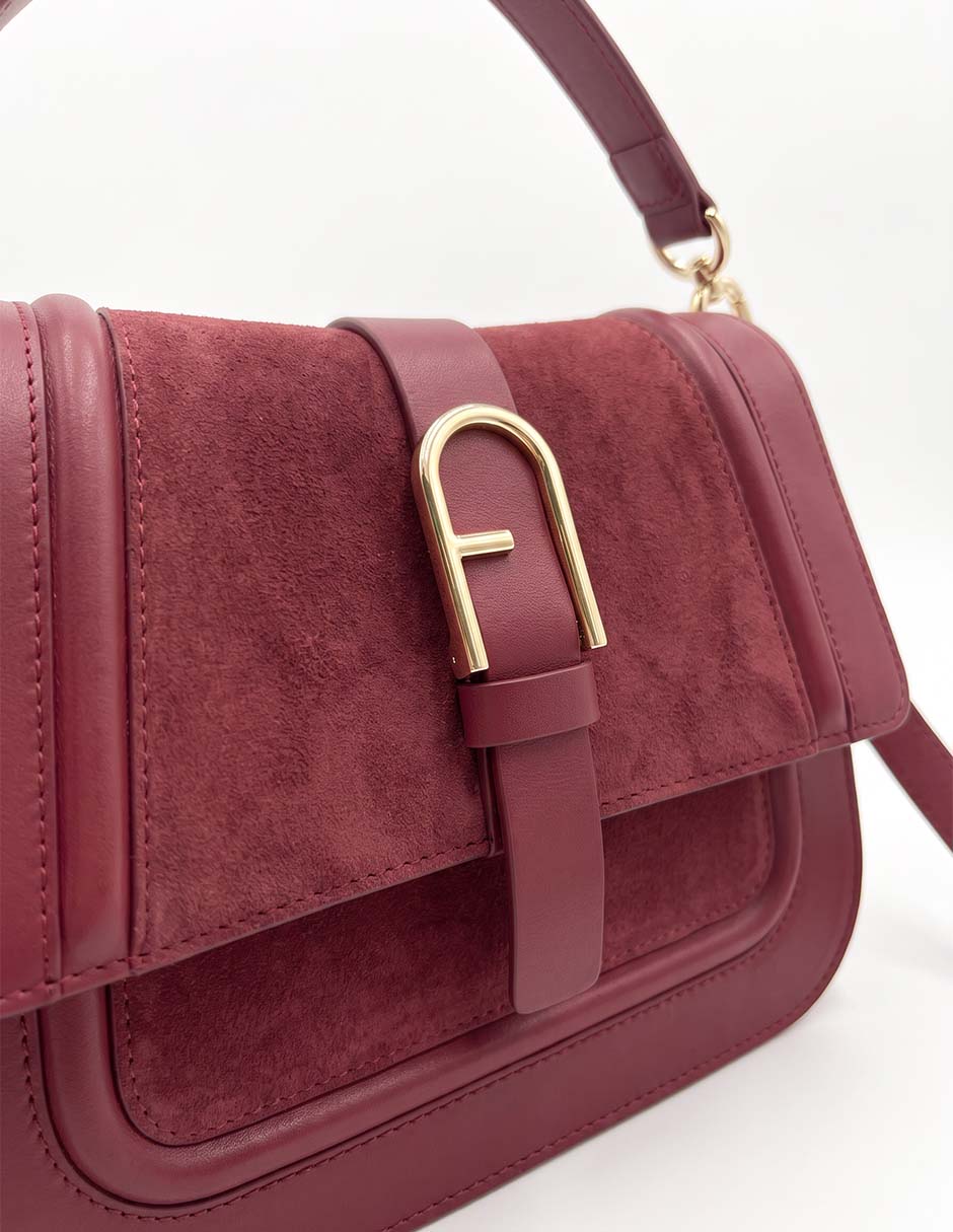 Bolsa satchel de cuero para mujer 3
