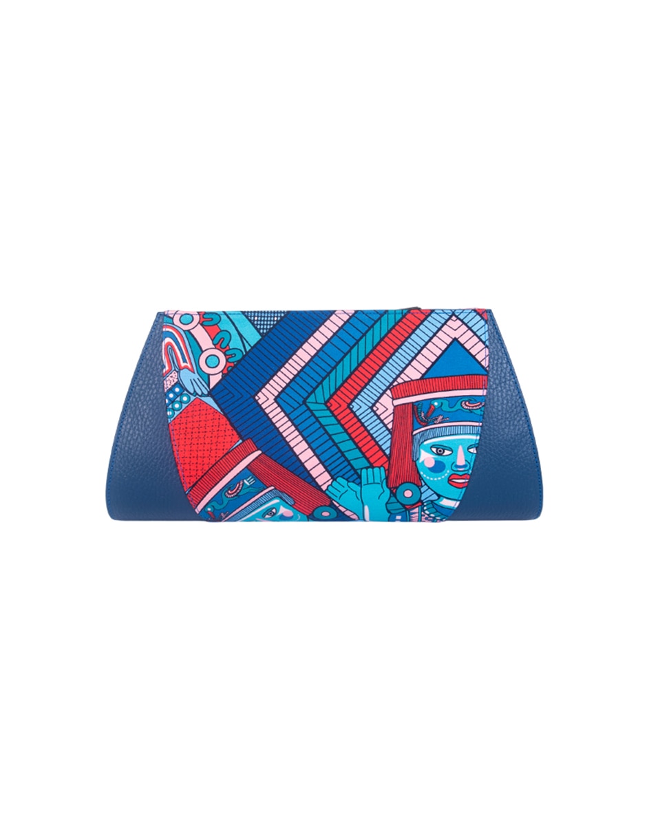 Bolsa clutch pineda covalin de seda para mujer