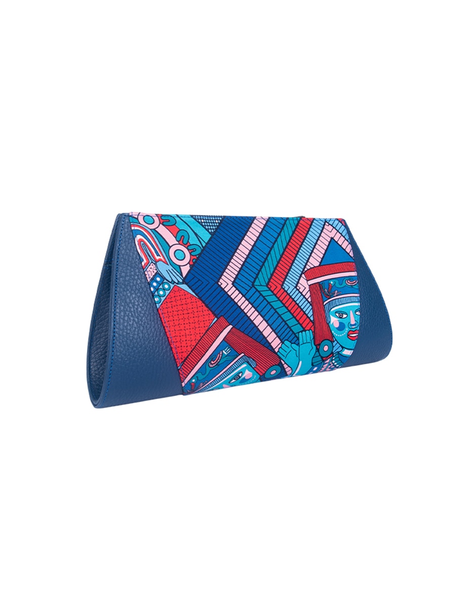 Bolsa clutch pineda covalin de seda para mujer