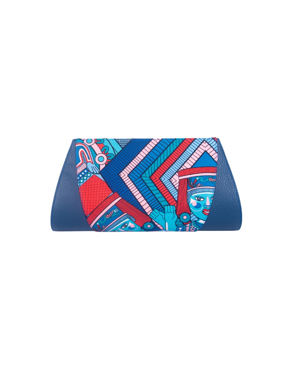 Bolsa clutch pineda covalin de seda para mujer