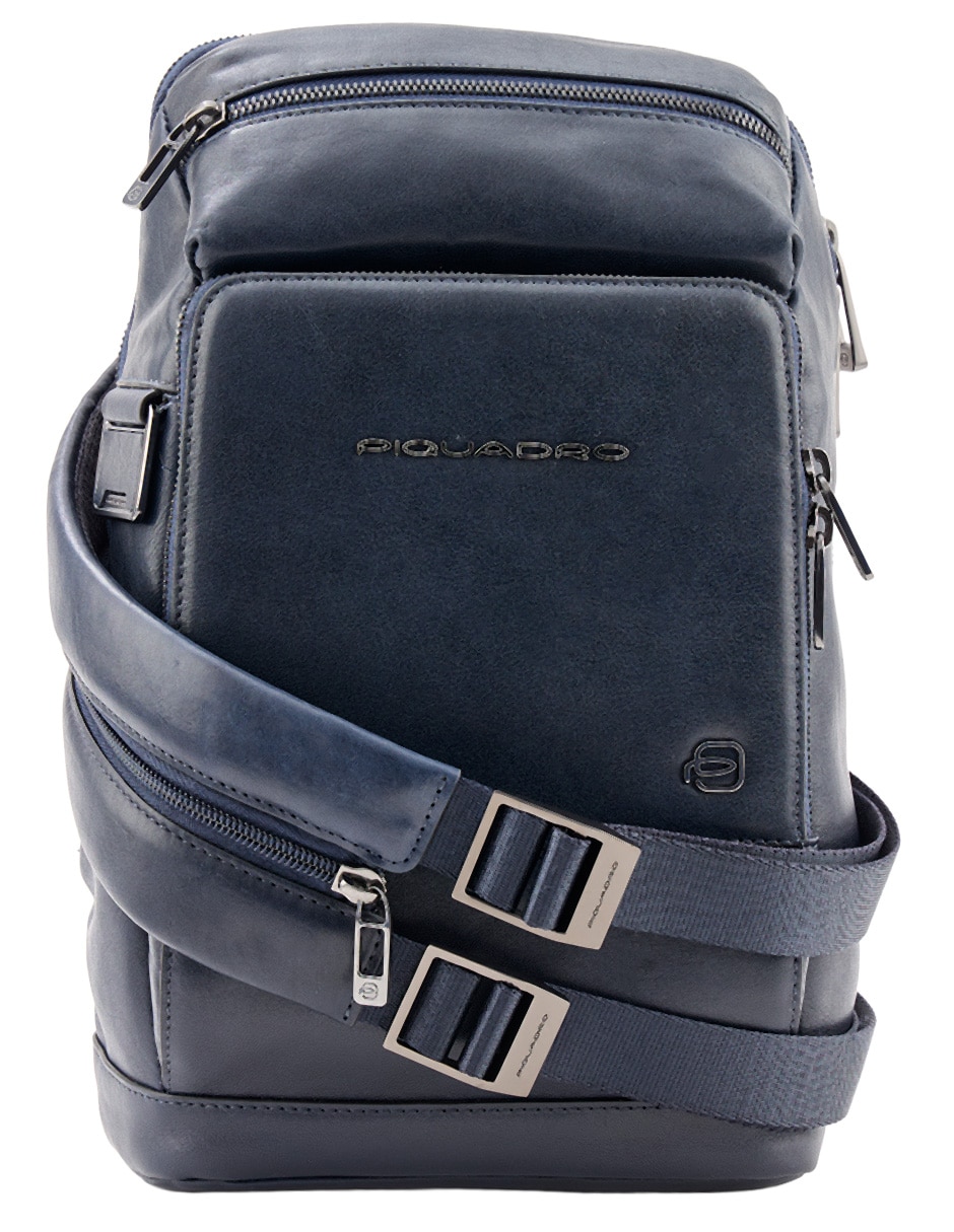 Bolsa bandolera Piquadro de cuero unisex