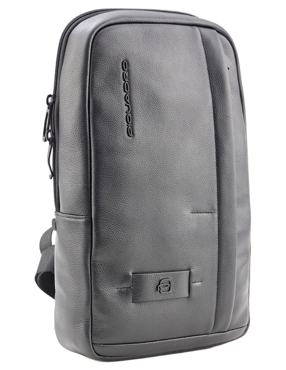 Bolsa bandolera Piquadro de piel para hombre