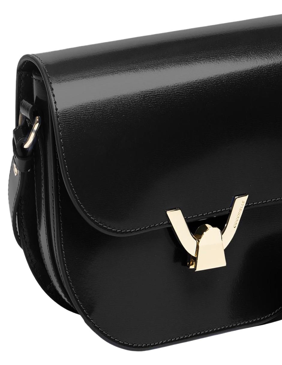 Bolsa shoulder Coccinelle Dew Shiny Calf de piel para mujer
