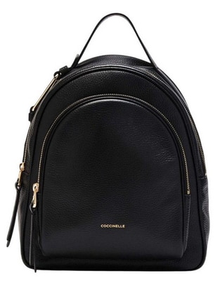 Backpack Coccinelle Malory de piel para mujer