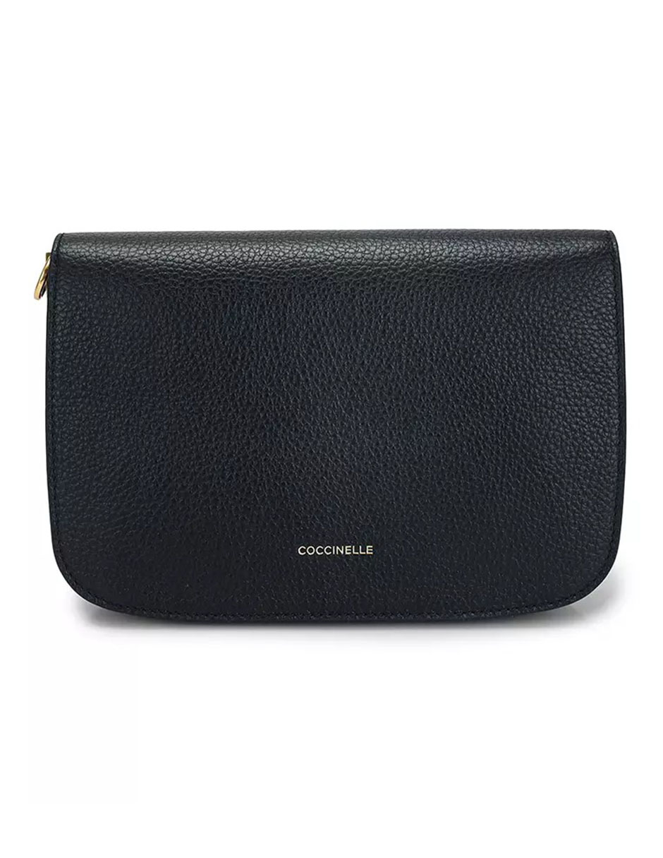 Bolsa crossbody Beat Soft Ribb de piel para mujer