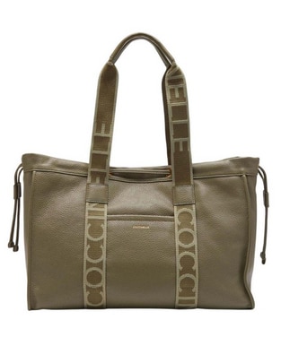 Bolsa shoulder Coccinelle 2 Day Signature de piel para mujer