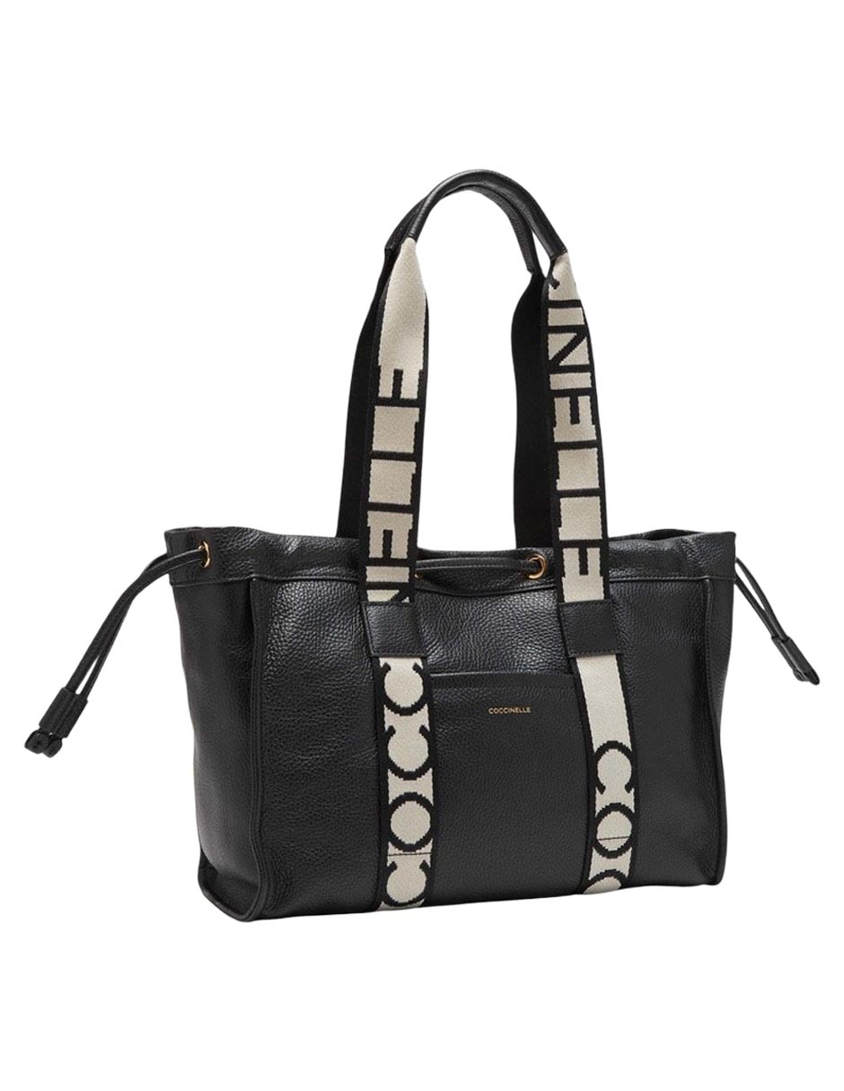 Bolsa shoulder Coccinelle 2 Day Signature de piel para mujer