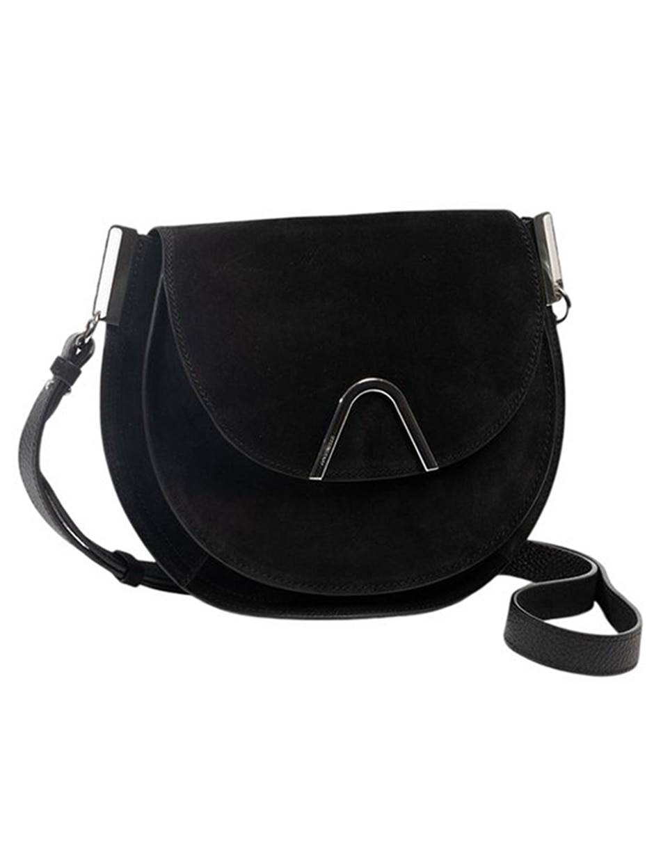 Bolsa crossbody Coccinelle Sun Up Suede de piel para mujer