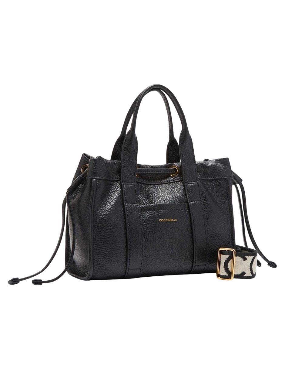 Bolsa shoulder Coccinelle 2 Day Signature de piel para mujer