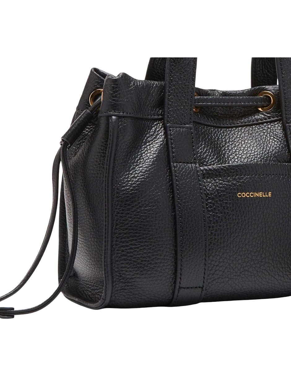 Bolsa shoulder Coccinelle 2 Day Signature de piel para mujer