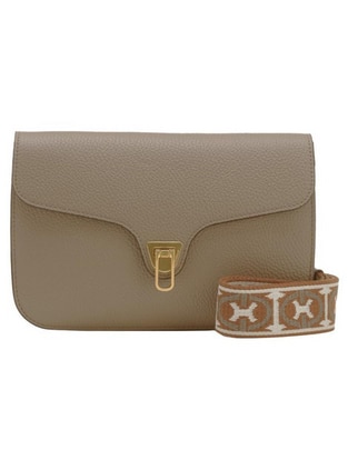Bolsa crossbody Beat Soft Ribb de piel para mujer