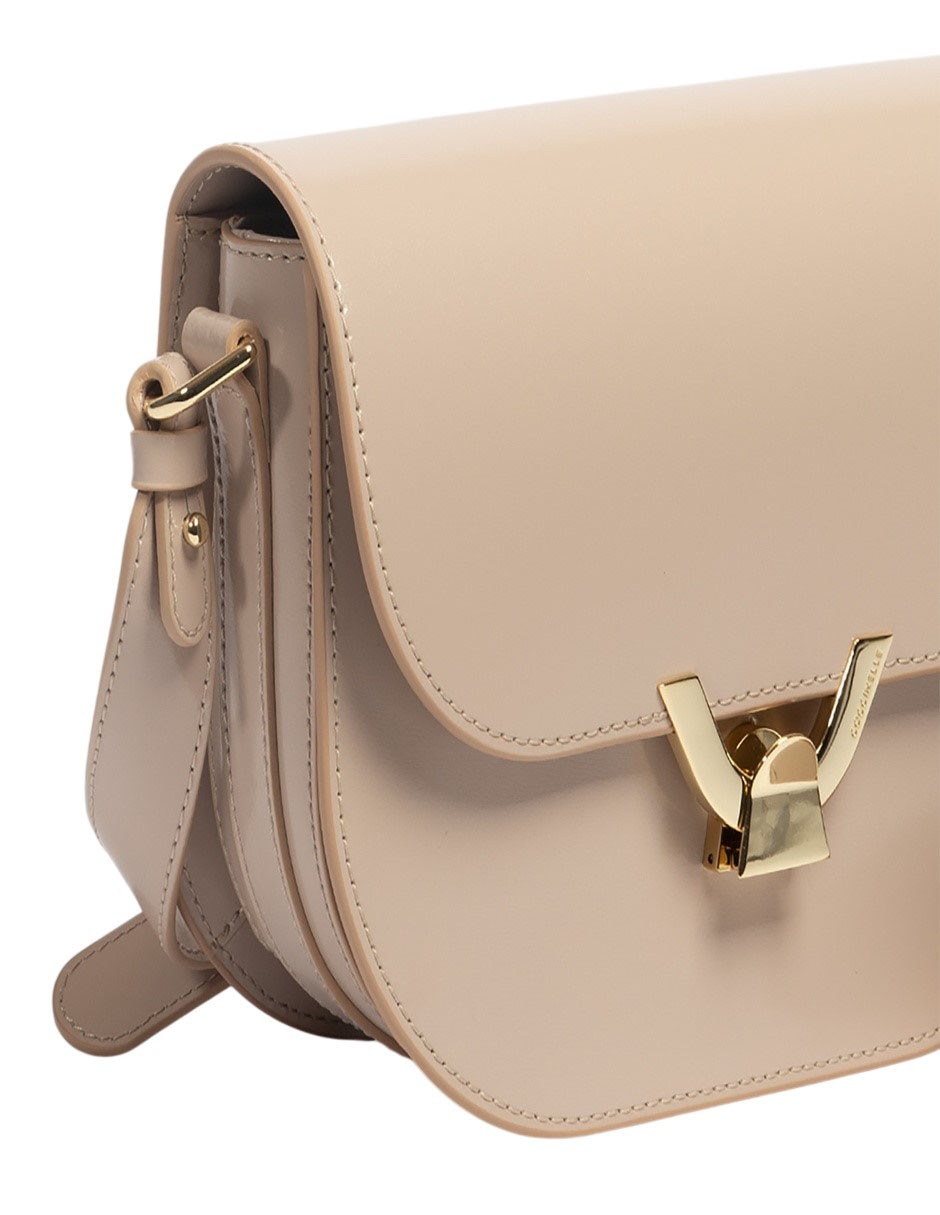Bolsa shoulder Coccinelle Dew Shiny Calf de piel para mujer