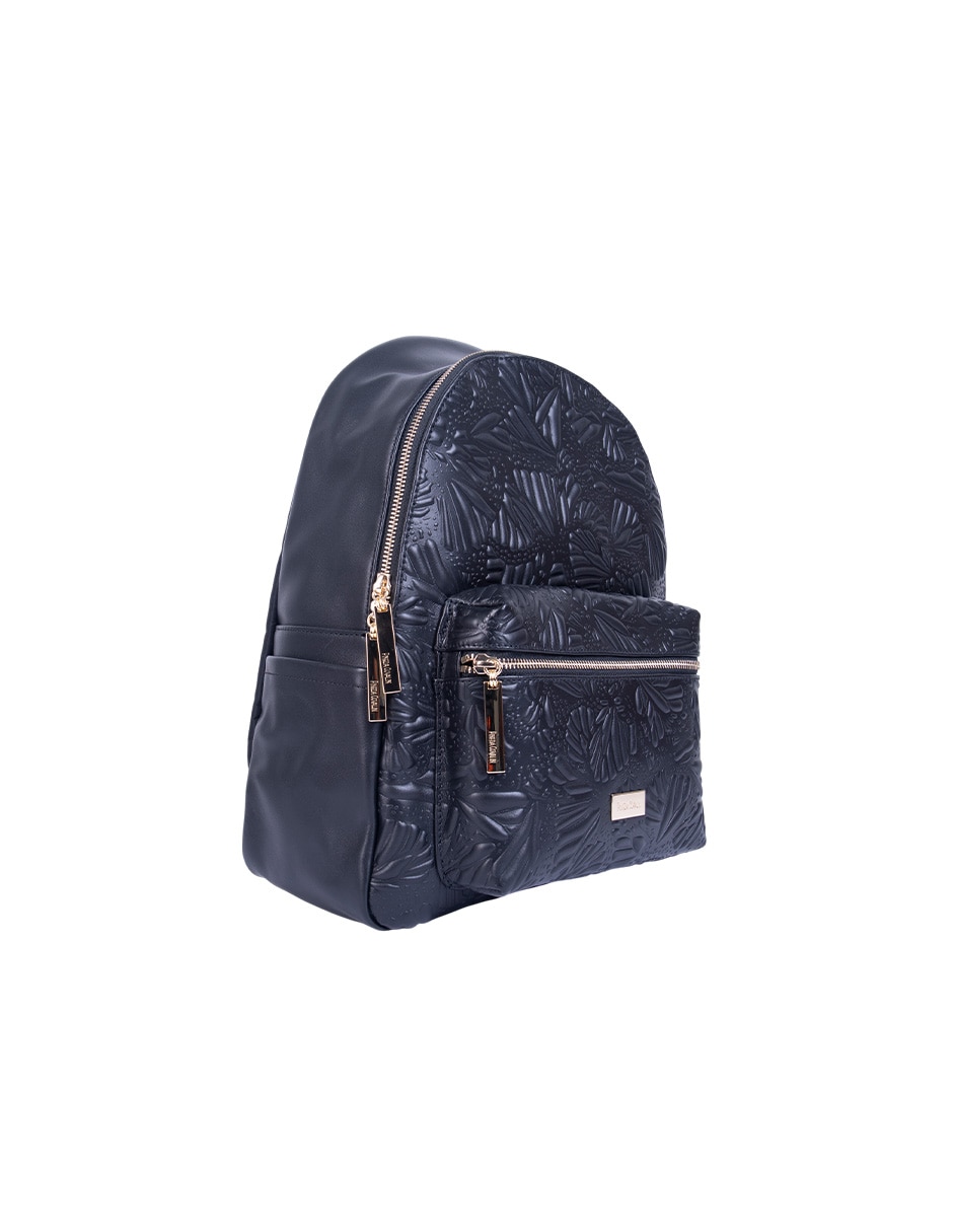 Backpack Grabado Mariposa de piel para mujer 5