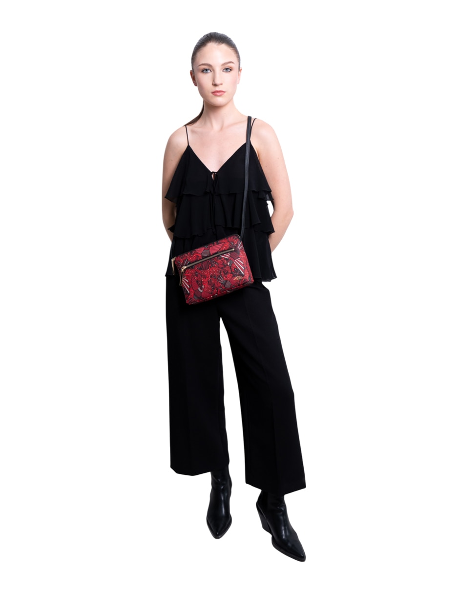 Bolsa crossbody Pineda Covalin Colibrí para mujer 8