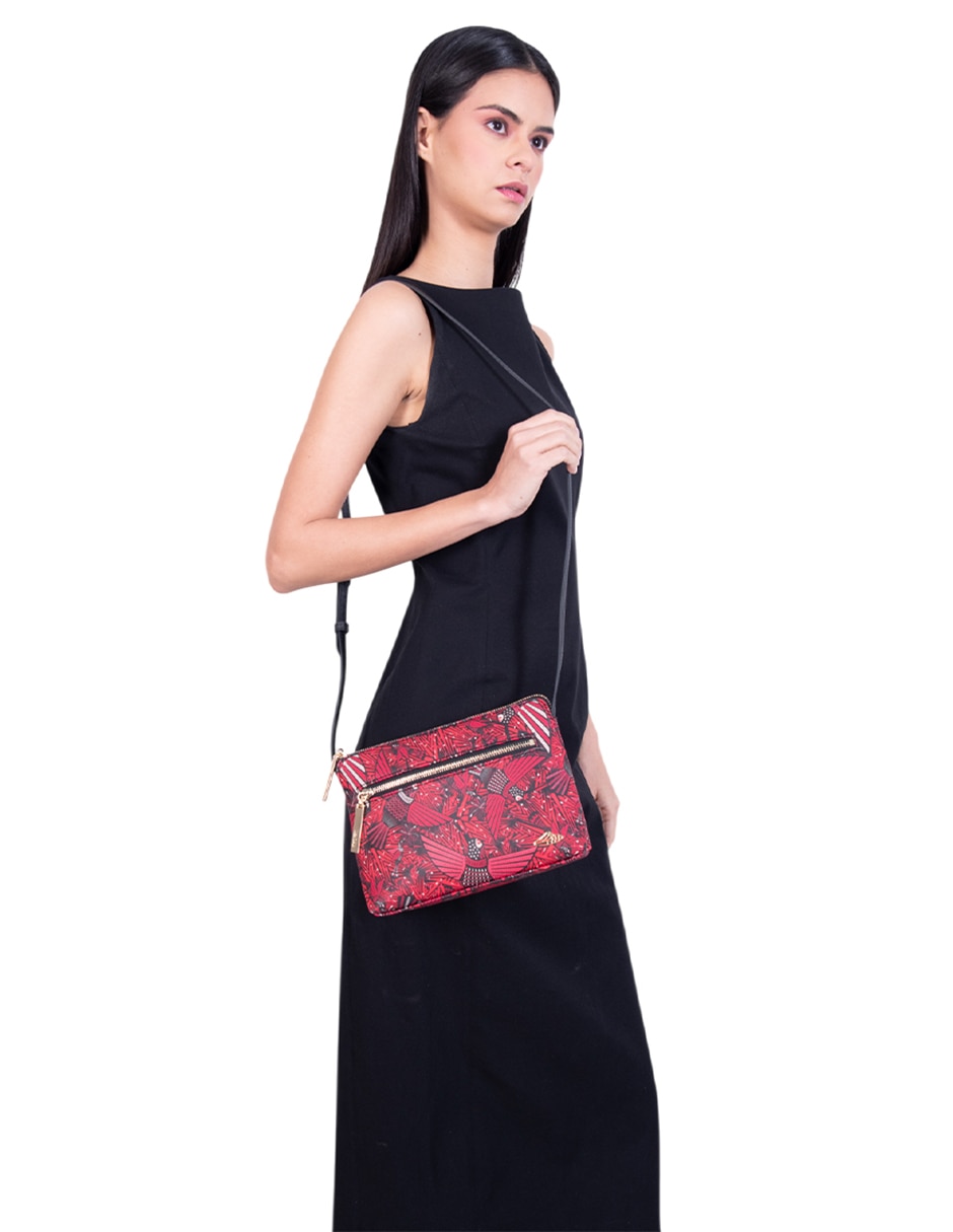 Bolsa crossbody Pineda Covalin Colibrí para mujer 9