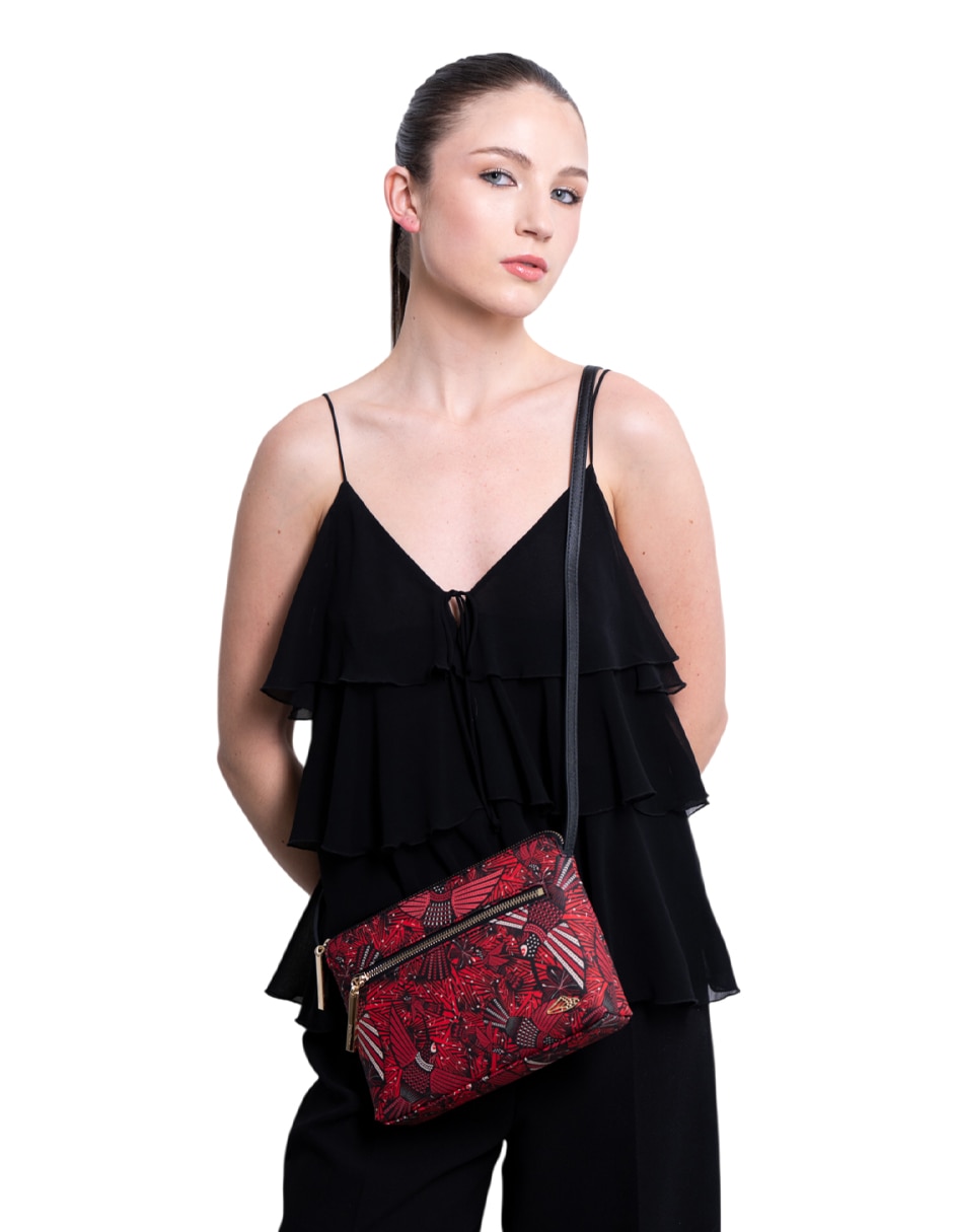 Bolsa crossbody Pineda Covalin Colibrí para mujer 4
