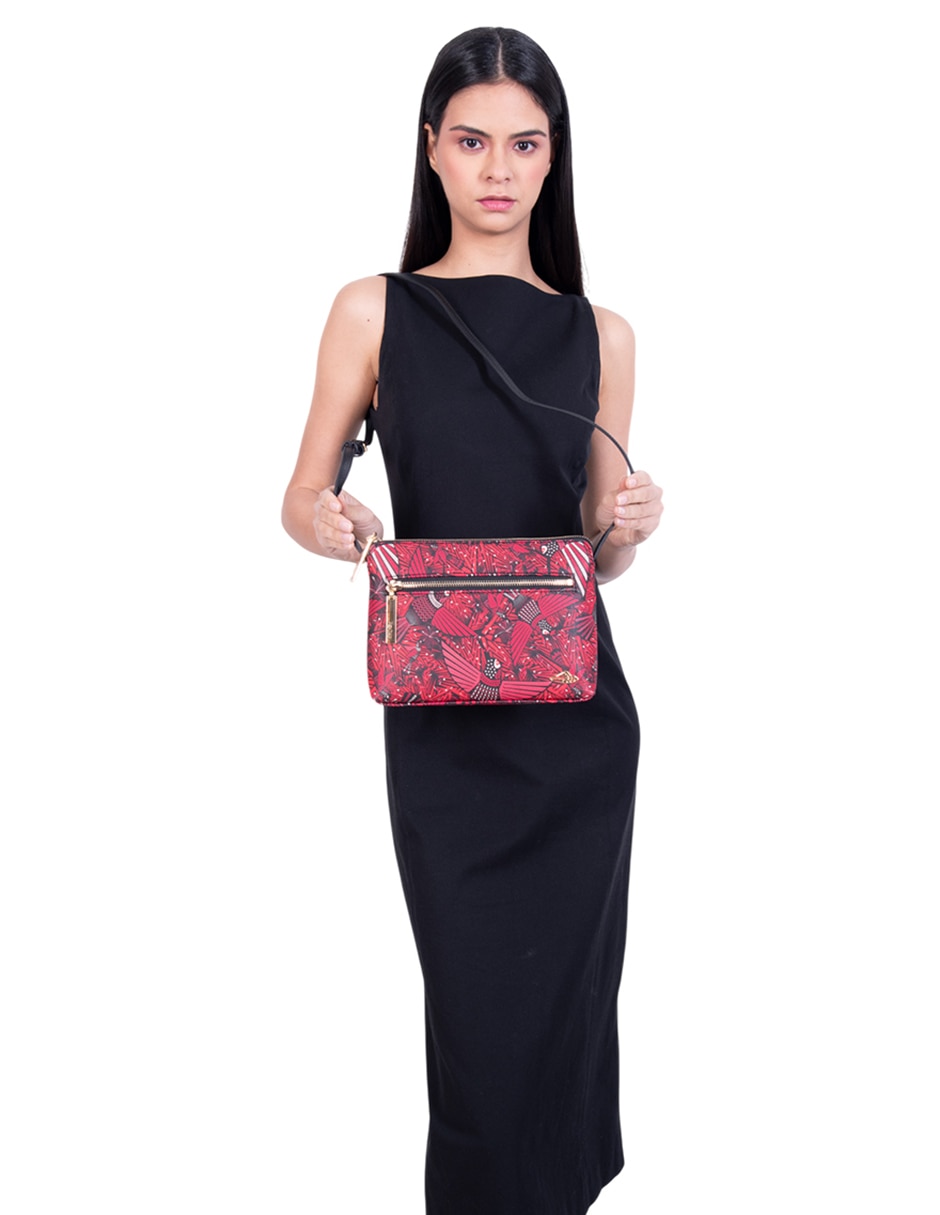 Bolsa crossbody Pineda Covalin Colibrí para mujer 6