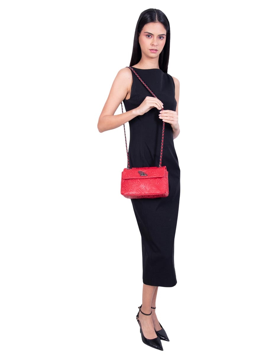 Bolsa crossbody Pineda Covalin Grabado Mariposa de piel para mujer Bolsa crossbody Pineda Covalin Grabado Mariposa de piel para mujer