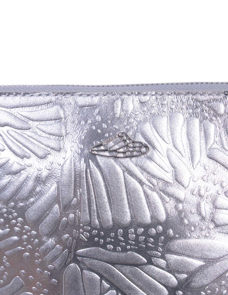 Bolsa crossbody Pineda Covalin Grabado Mariposa de piel para mujer 6