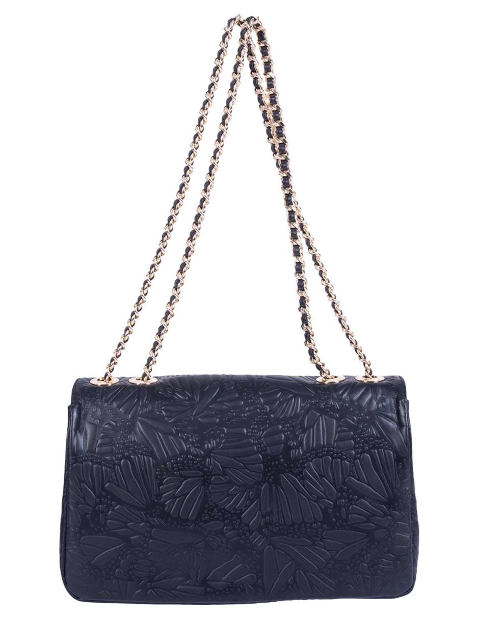 Bolsa crossbody Pineda Covalin Grabado Mariposa de piel para mujer 7