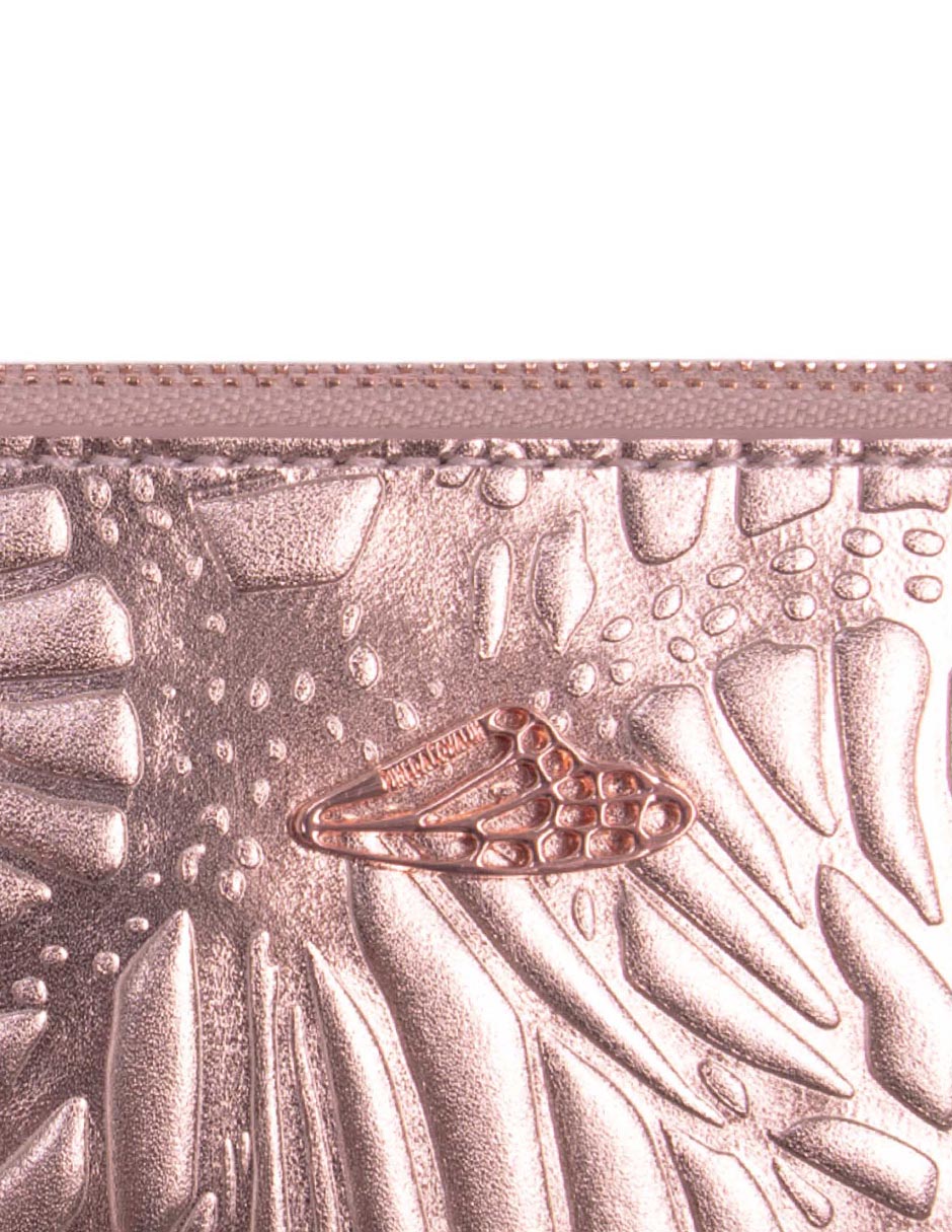 Backpack crossbody Pineda Covalin Grabado Mariposa de piel para mujer 7