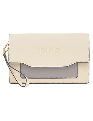 Bolsa clutch Audree Saffiano para mujer