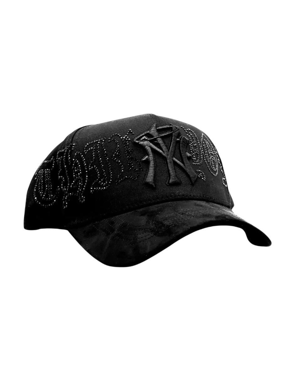 Gorra visera semicurva snapback casual Ny Crystals para hombre