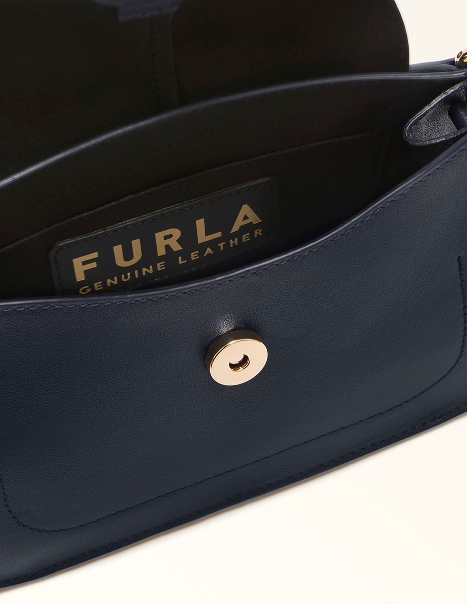 Bolsa crossbody de piel para mujer