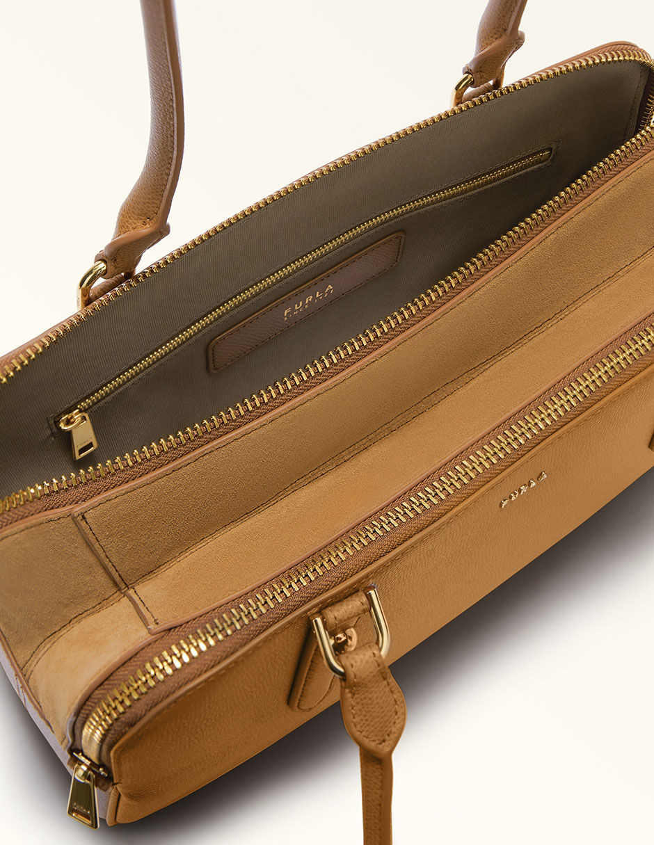 Bolsa shoulder de cuero para mujer 4