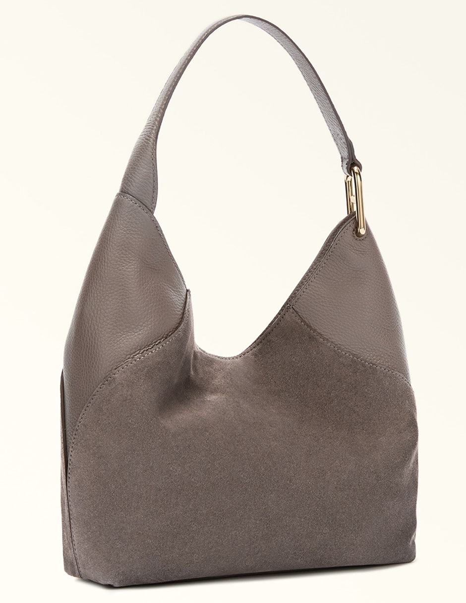 Bolsa hobo de cuero para mujer 5