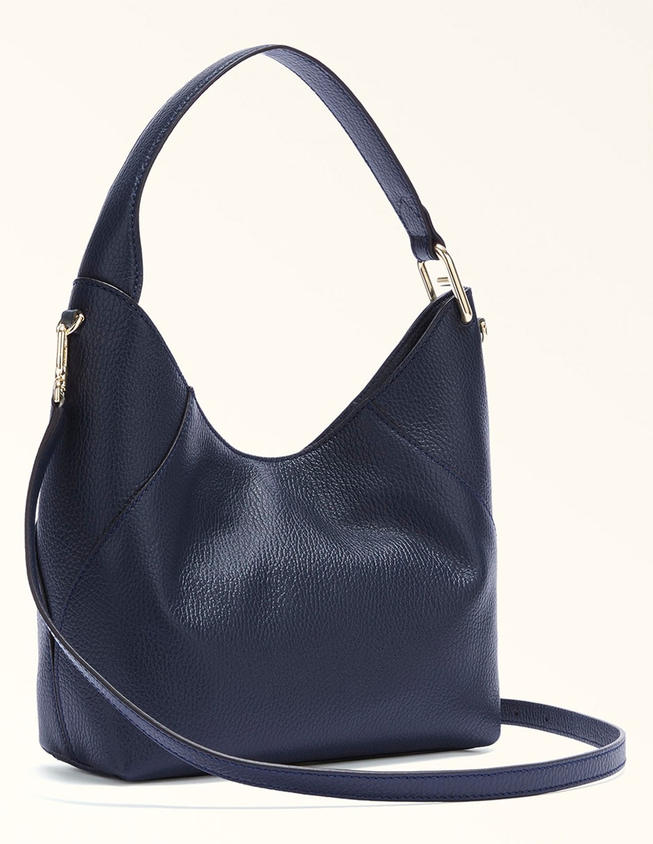 Bolsa hobo de cuero para mujer