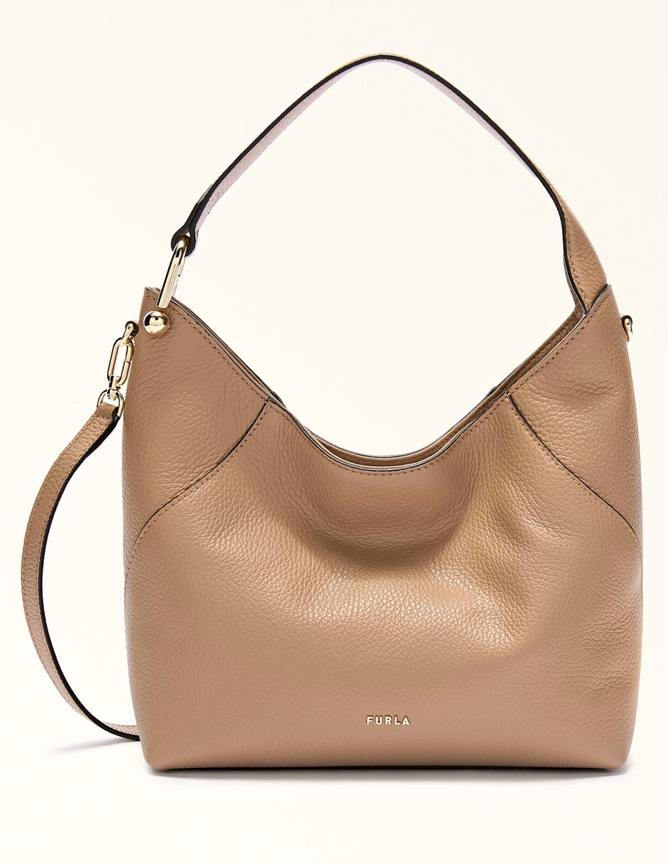 Bolsa hobo de piel para mujer