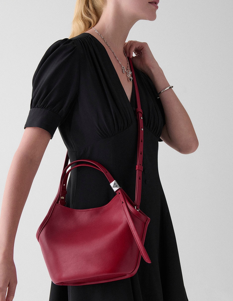 Bolsa hobo de cuero para mujer 2