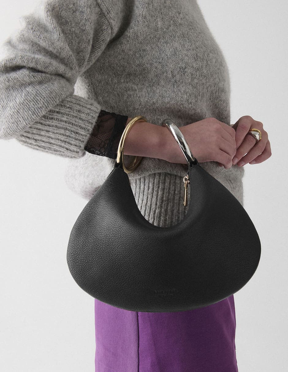 Bolsa hobo de piel para mujer 2
