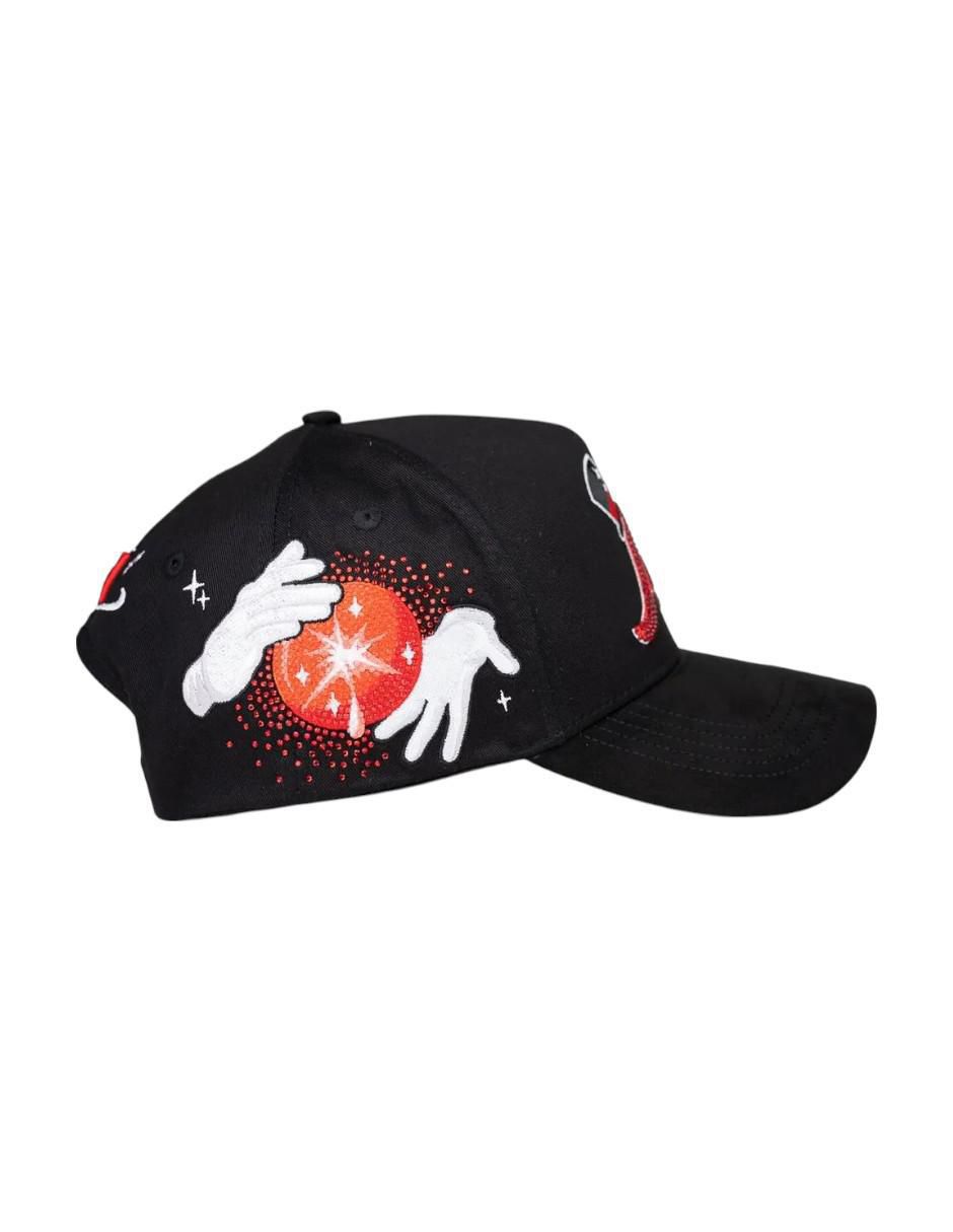 Gorra visera semicurva snapback casual El Mago para hombre 4