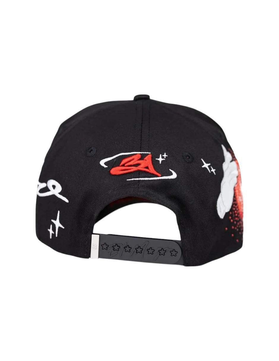Gorra visera semicurva snapback casual El Mago para hombre 2
