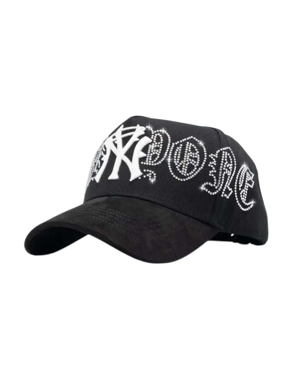 Gorra visera semicurva snapback casual Ny Crystal para hombre