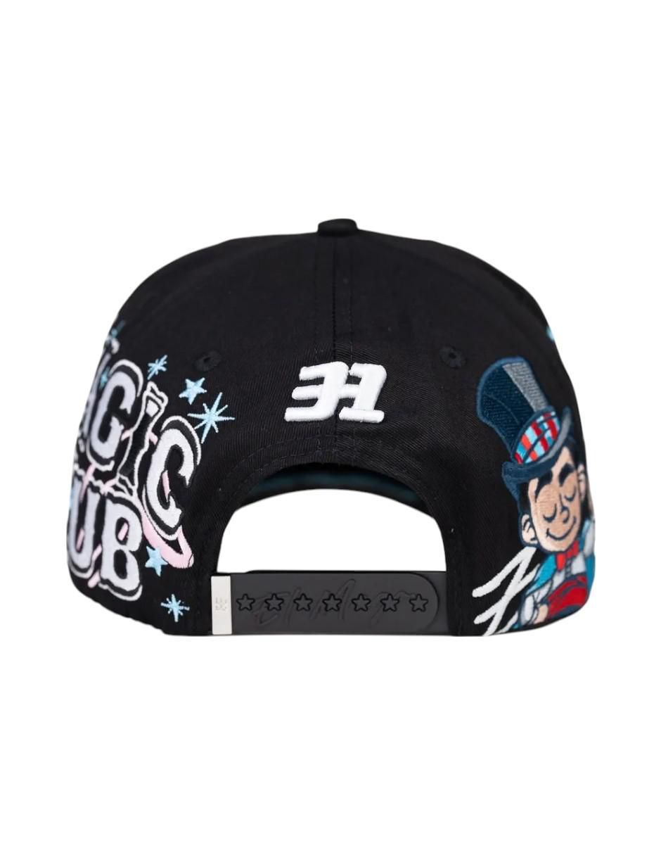 Gorra visera semicurva snapback casual El Mago para hombre 3