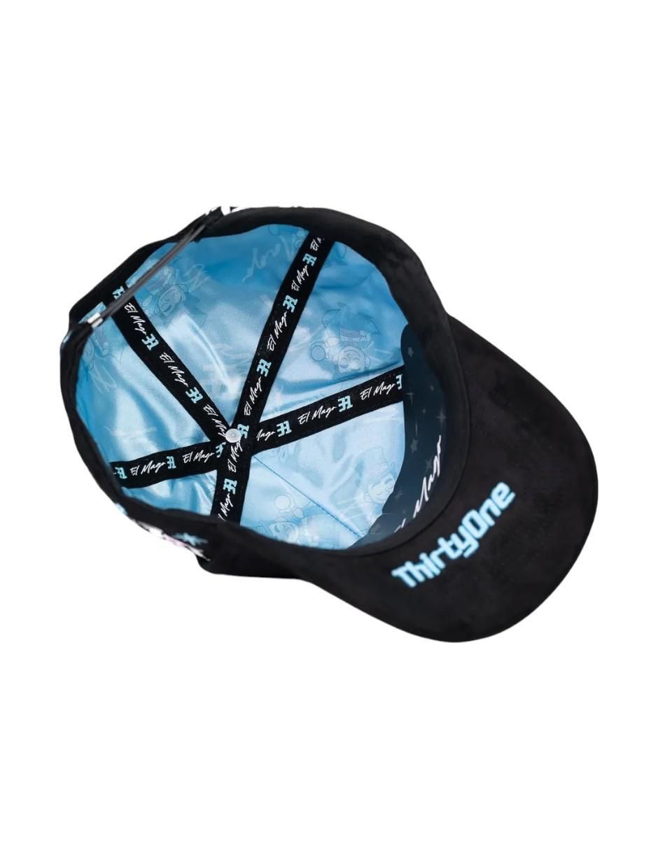 Gorra visera semicurva snapback casual El Mago para hombre 2