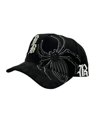 Gorra visera semicurva snapback casual Bb Spider para hombre Gorra visera semicurva snapback casual Bb Spider para hombre