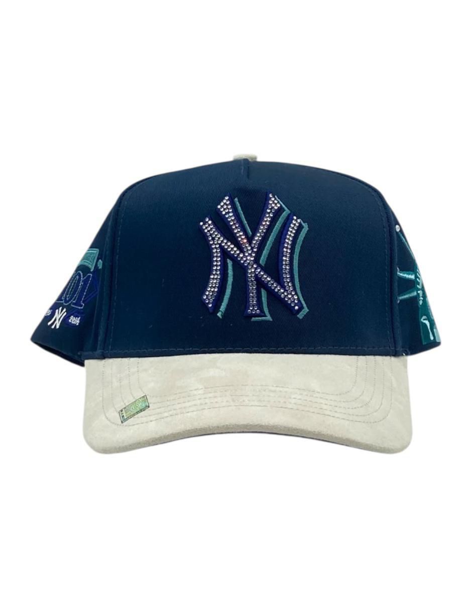 Gorra visera semicurva snapback casual Ny Kevin Hats para hombre 3