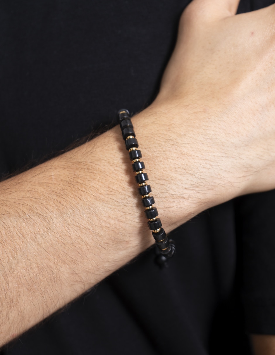 Pulsera de acero inoxidable con acabado 2