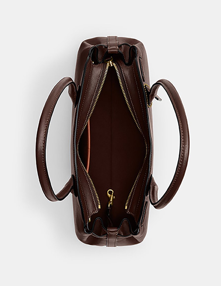 Bolsa carry all Glazed Leather de piel para mujer